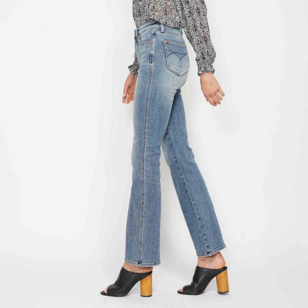 NWT Judy Blue PLUS + REG Size High Rise Tummy Control Bootcut Jeans - Picture 4 of 7